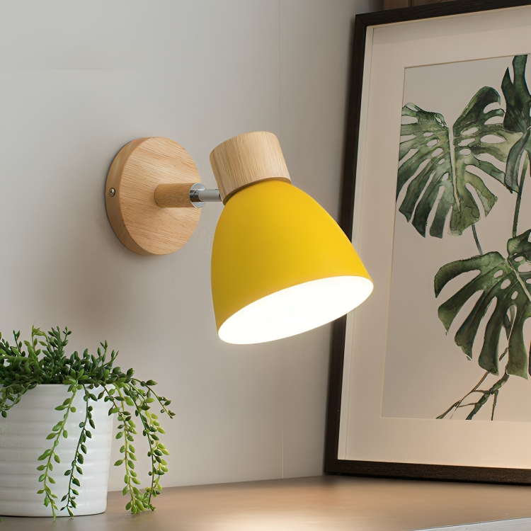 Minimalistische Scandinavische Wandlamp – Nordic Design voor Slaapkamer en Woonkamer | LED Verlichting