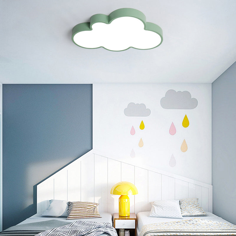 Kindvriendelijke Plafondlamp Wolkdesign