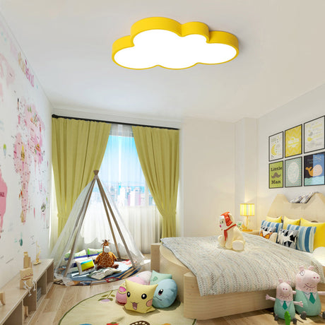 Kindvriendelijke Plafondlamp Wolkdesign