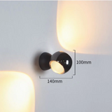 180° Draaibare LED Wandlamp | Flexibele Verlichting voor Woonkamer en Slaapkamer | Modern Design