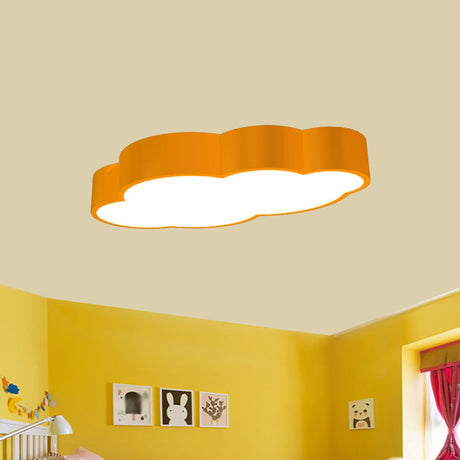 LED Wolk Plafondlamp voor Kinderkamer – Speels Design in Rood/Geel/Blauw