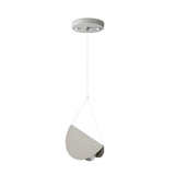 Minimalistische LED Hanglamp - Verstelbare Witte Glider Hanglamp 1/3/6-Licht, Modern Design voor Eetkamer en Woonkamer