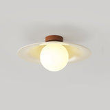 Franse Crème IJzeren LED Plafondlamp