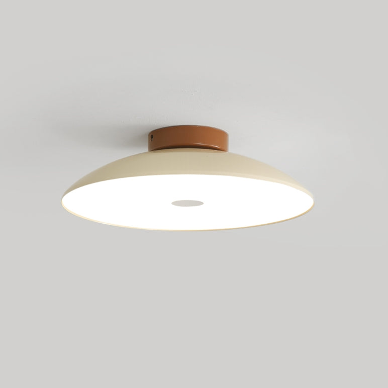 Franse Crème IJzeren LED Plafondlamp