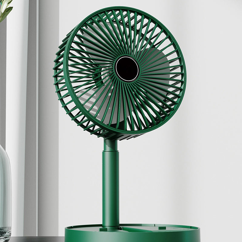 Draagbare Oplaadbare Telescopische Tafelventilator met Stil Ontwerp en Verstelbare Hoogte