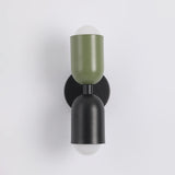 Moderne LED Wandlamp 2-Flammig Zwart – Minimalistisch Design voor Slaapkamer en Gang