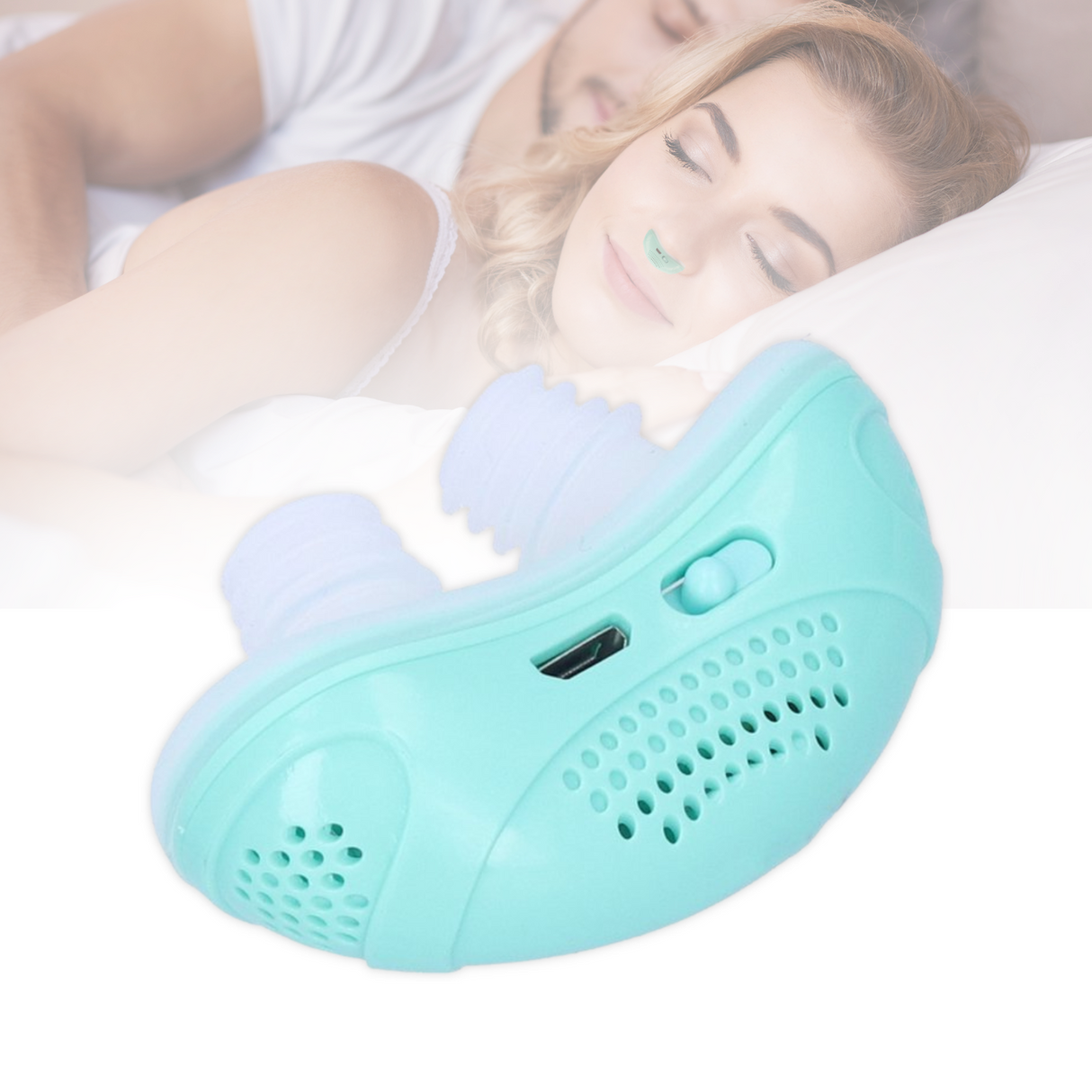 Draagbaar Anti-Snurk Apparaat - Snurkvrije Nacht, Alternatief voor CPAP en Betere Ademhaling