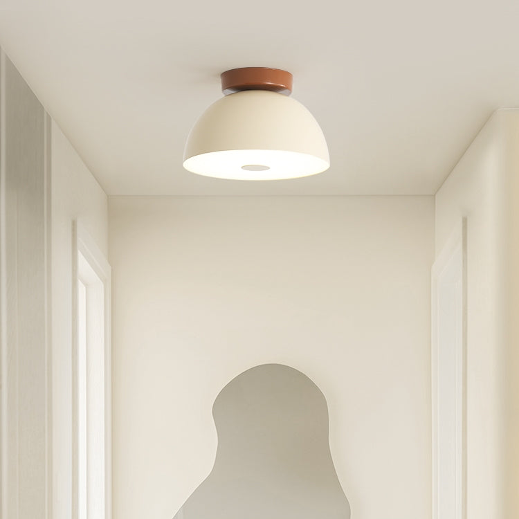 Franse Crème IJzeren LED Plafondlamp