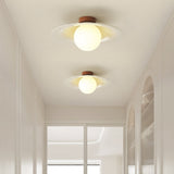 Franse Crème IJzeren LED Plafondlamp