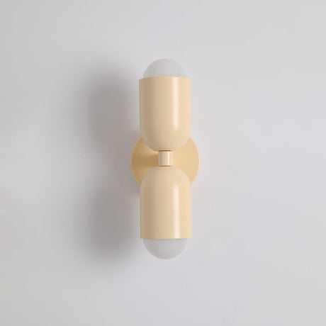 Moderne LED Wandlamp 2-Flammig Zwart – Minimalistisch Design voor Slaapkamer en Gang