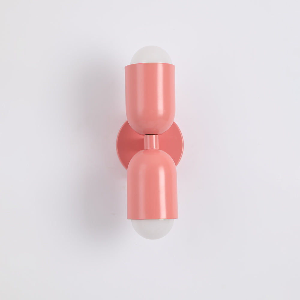 Moderne LED Wandlamp 2-Flammig Zwart – Minimalistisch Design voor Slaapkamer en Gang