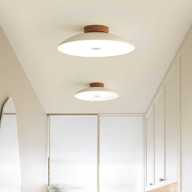 Franse Crème IJzeren LED Plafondlamp