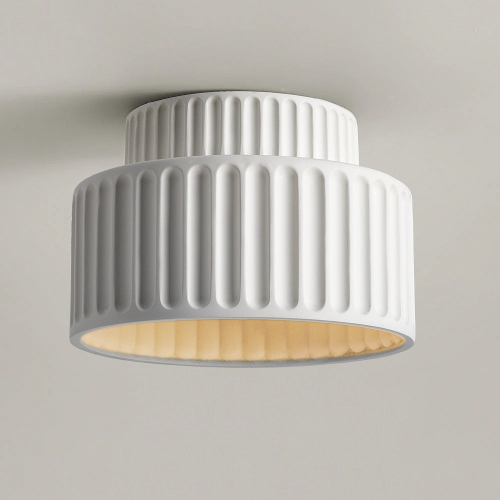 Vintage Crème Stijl Geschilderde Plafondlamp