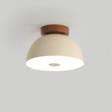 Franse Crème IJzeren LED Plafondlamp
