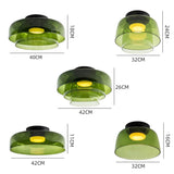 Nordic Designer Creatieve Persoonlijkheid Middeleeuwse Glazen Plafondlamp
