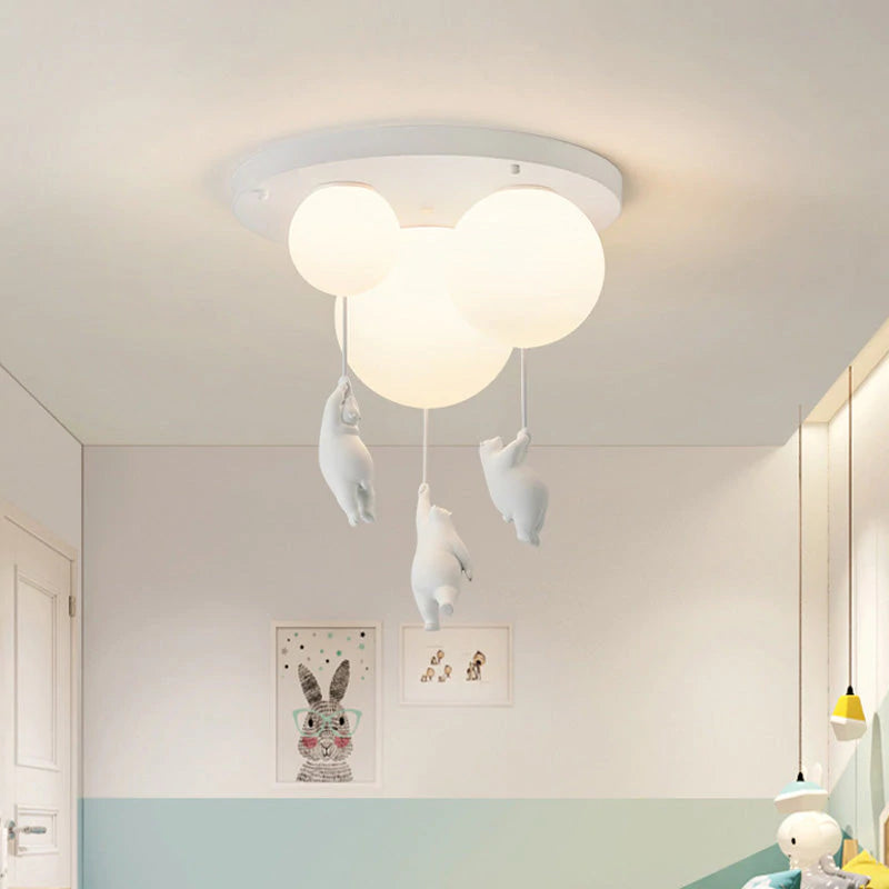 SkyDream Kinder Plafondlamp met Beer en Ballon - Speels Design en Energiezuinige LED Verlichting