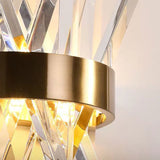 Marilyn Moderne LED Wandlamp – Luxe Goudkleurige Verlichting voor Slaapkamer & Woonkamer | Metaal & Kristal