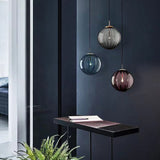 Nordic Minimalistische Moderne Waterpatroon Glazen Bol Hanglamp
