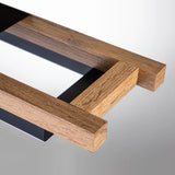 Houten Vierkante LED Plafondlamp