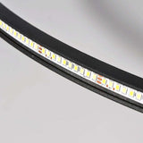 LunaNova - Moderne LED Plafondlamp Metaal/Acryl voor Woon- en Slaapkamer, Zwart/Wit Design