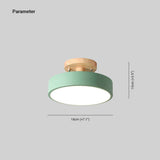 Stijlvolle LED Plafondlamp van Hout en Acryl voor Slaapkamer, Eetkamer en Woonkamer