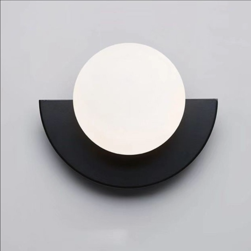 Moderne LED Wandlamp Metaal en Glas voor Slaapkamer en Woonkamer