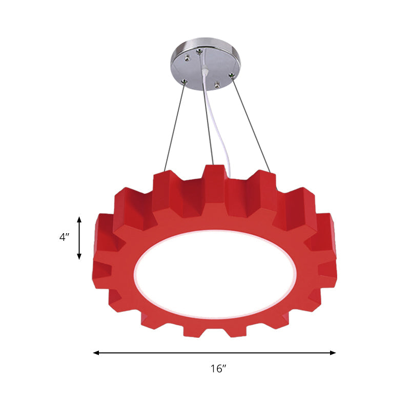 Kindvriendelijke LED Hanglamp - Vrolijke Kleuren & Energiezuinig Acryl Design voor Kinderkamers
