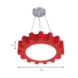 Kindvriendelijke LED Hanglamp - Vrolijke Kleuren & Energiezuinig Acryl Design voor Kinderkamers