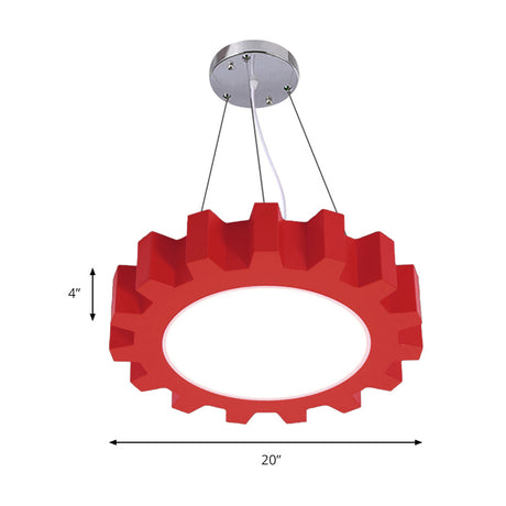 Kindvriendelijke LED Hanglamp - Vrolijke Kleuren & Energiezuinig Acryl Design voor Kinderkamers