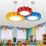 Kindvriendelijke LED Hanglamp - Vrolijke Kleuren & Energiezuinig Acryl Design voor Kinderkamers