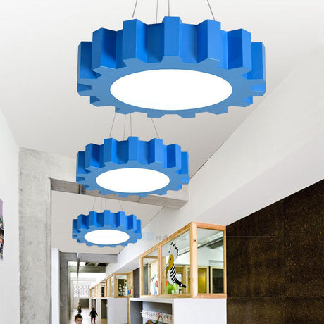 Kindvriendelijke LED Hanglamp - Vrolijke Kleuren & Energiezuinig Acryl Design voor Kinderkamers