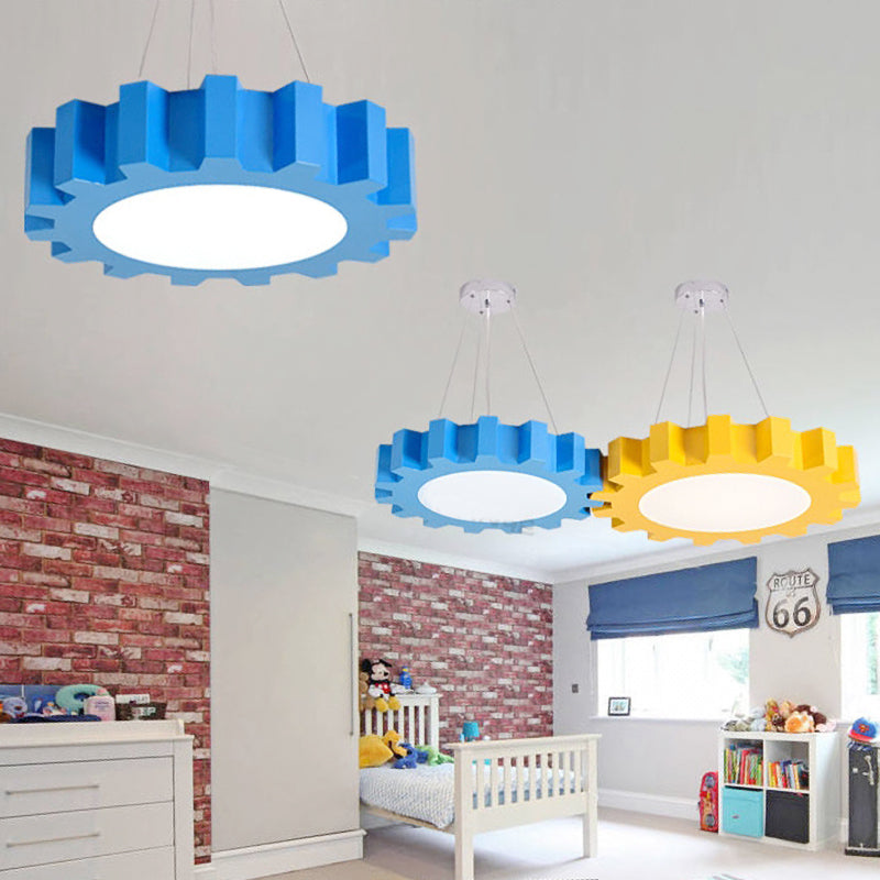 Kindvriendelijke LED Hanglamp - Vrolijke Kleuren & Energiezuinig Acryl Design voor Kinderkamers