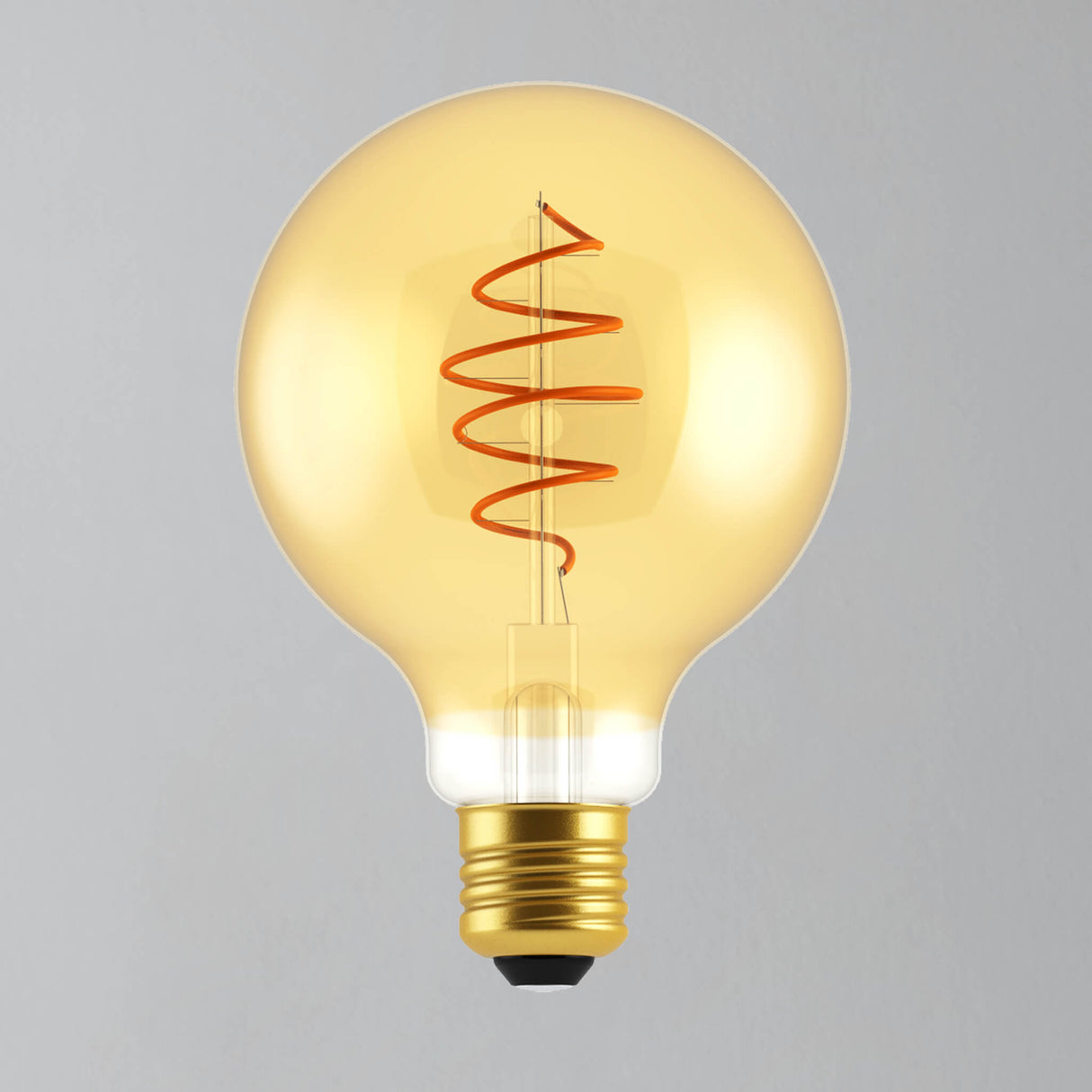 Unieke LED Filament G95 5W Lamp voor Warm Licht