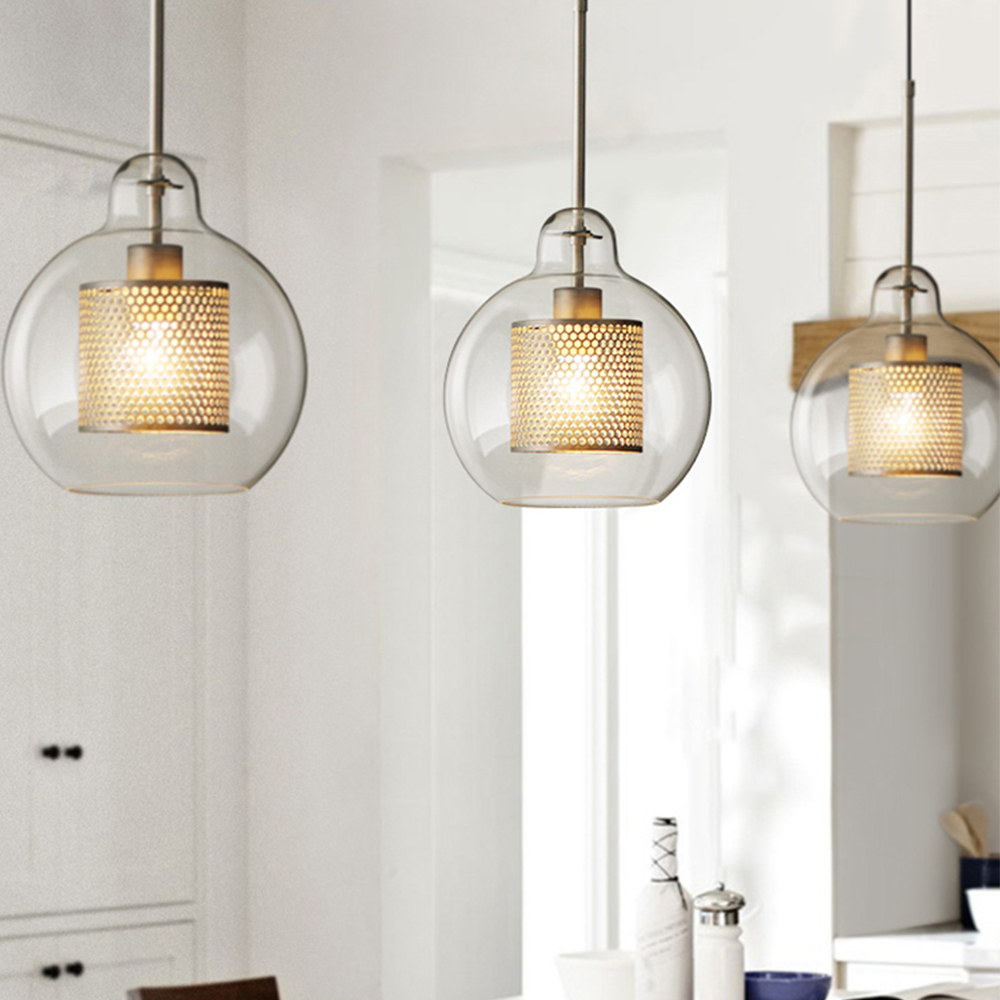 Moderne Decor Chiswick Glazen Hanglamp