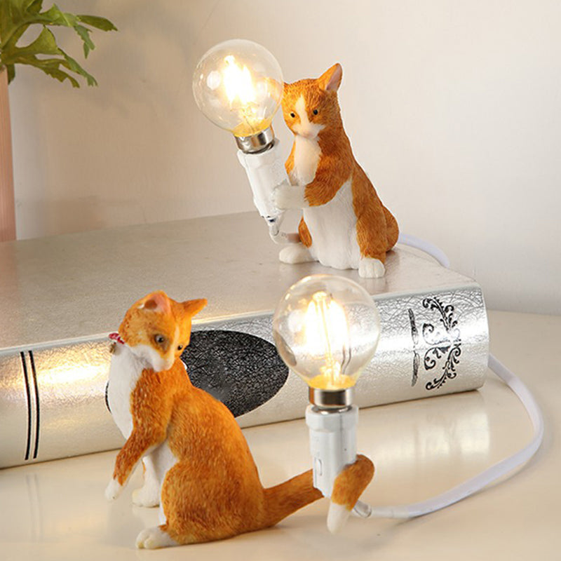 Schattig Kitten Nachtlampje - LED Tafellamp voor Kinderkamer | Speels en Duurzaam Design