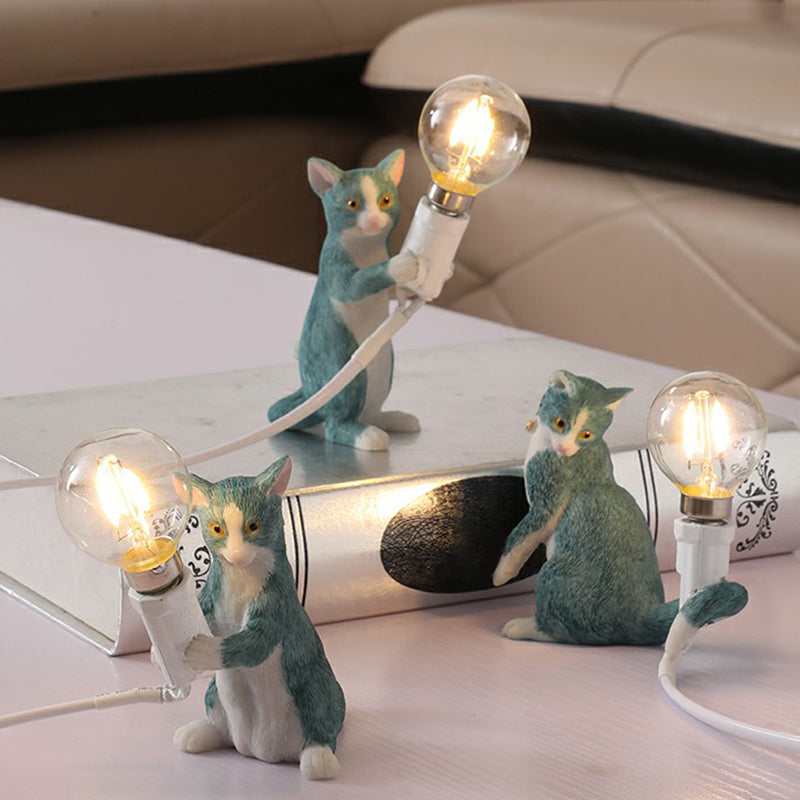 Schattig Kitten Nachtlampje - LED Tafellamp voor Kinderkamer | Speels en Duurzaam Design