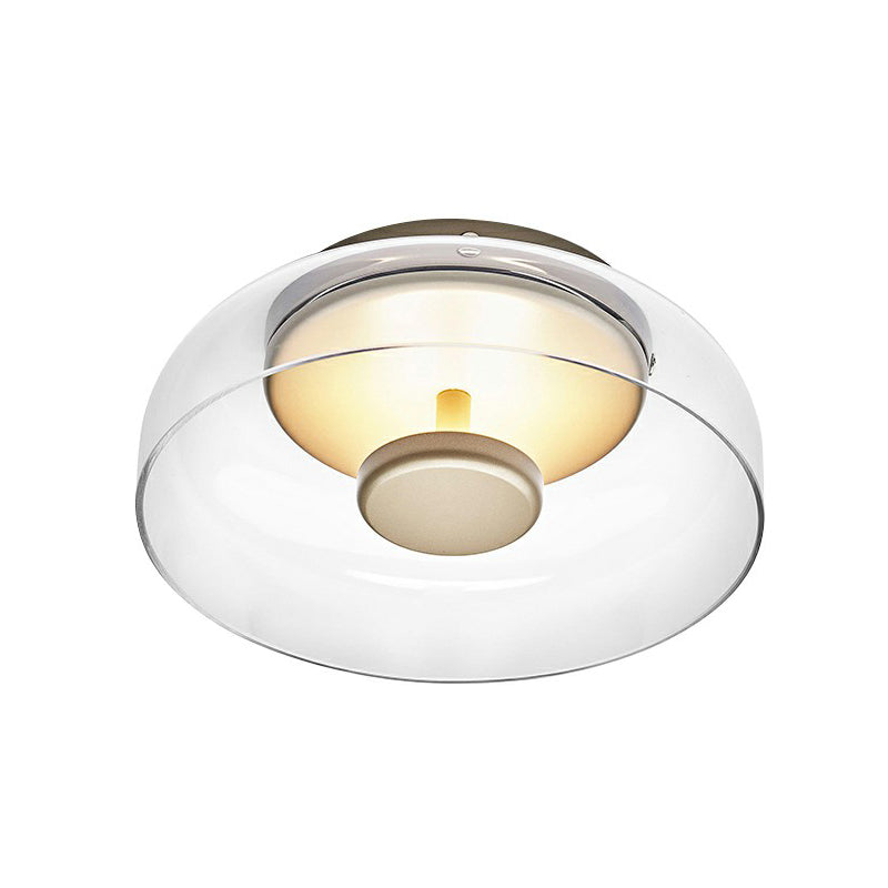 Modern LED Plafondlamp Glas - Stijlvolle Verlichting voor Entree of Hal
