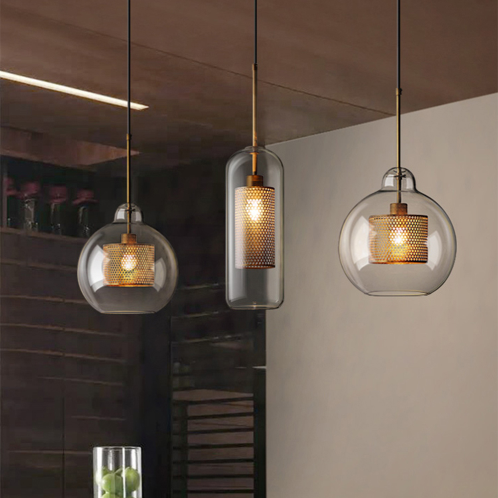 Moderne Decor Chiswick Glazen Hanglamp