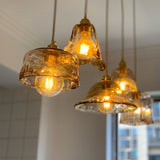 Ovale Kristalplafondlamp in Zwart - Stijlvolle Verlichting voor Woonkamer en Eetkamer