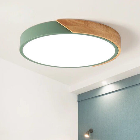 Moderne LED Plafondlamp voor Slaapkamer - Energiezuinige Acryl en Metaal Inbouwlamp, Diverse Kleuren