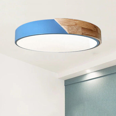 Moderne LED Plafondlamp voor Slaapkamer - Energiezuinige Acryl en Metaal Inbouwlamp, Diverse Kleuren