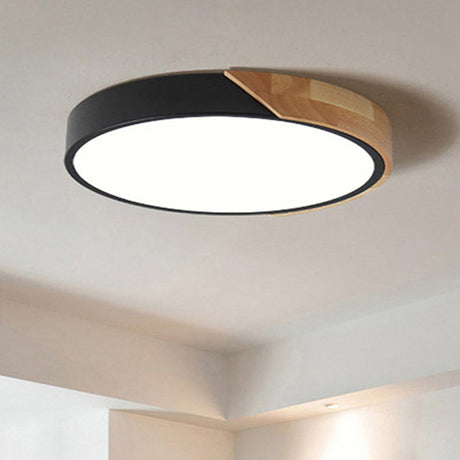 Moderne LED Plafondlamp voor Slaapkamer - Energiezuinige Acryl en Metaal Inbouwlamp, Diverse Kleuren