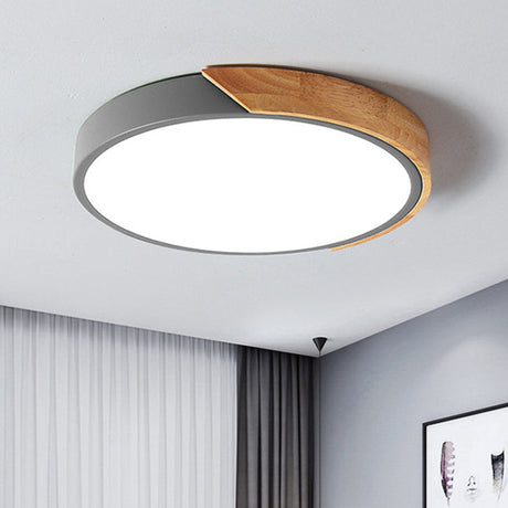 Moderne LED Plafondlamp voor Slaapkamer - Energiezuinige Acryl en Metaal Inbouwlamp, Diverse Kleuren