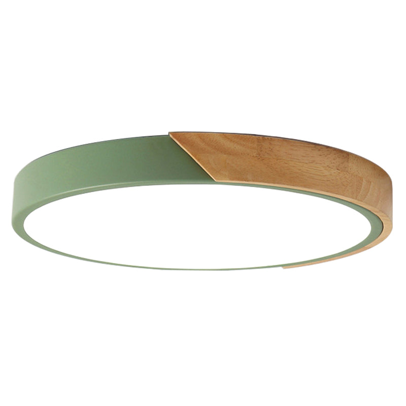 Moderne LED Plafondlamp voor Slaapkamer - Energiezuinige Acryl en Metaal Inbouwlamp, Diverse Kleuren