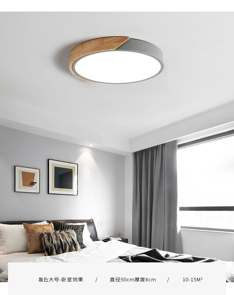 Moderne LED Plafondlamp voor Slaapkamer - Energiezuinige Acryl en Metaal Inbouwlamp, Diverse Kleuren
