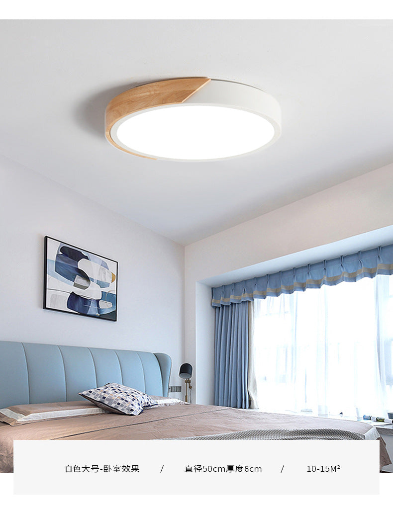 Moderne LED Plafondlamp voor Slaapkamer - Energiezuinige Acryl en Metaal Inbouwlamp, Diverse Kleuren
