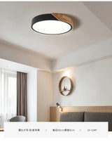 Moderne LED Plafondlamp voor Slaapkamer - Energiezuinige Acryl en Metaal Inbouwlamp, Diverse Kleuren