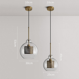 Moderne Decor Chiswick Glazen Hanglamp