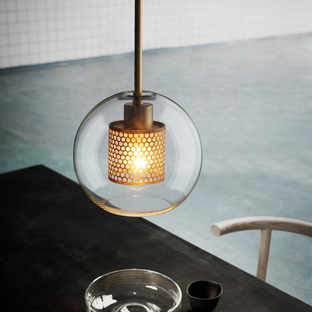 Moderne Decor Chiswick Glazen Hanglamp