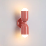 Moderne LED Wandlamp 2-Flammig Zwart – Minimalistisch Design voor Slaapkamer en Gang